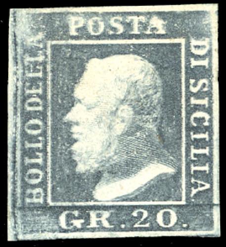 1859 - 20 grana grigio ardesia, ... 