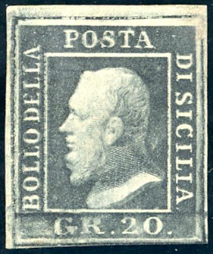 1859 - 20 grana grigio ardesia, ... 