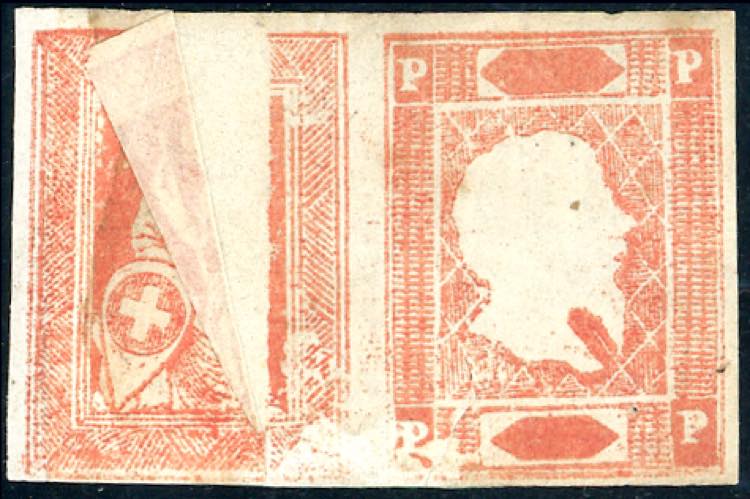 1860 - Saggio tipo Helvetia di ... 