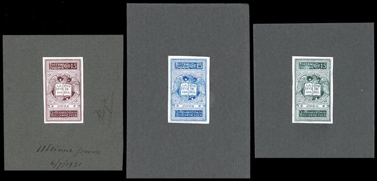 1921 - 15 cent. Dante Alighieri ... 