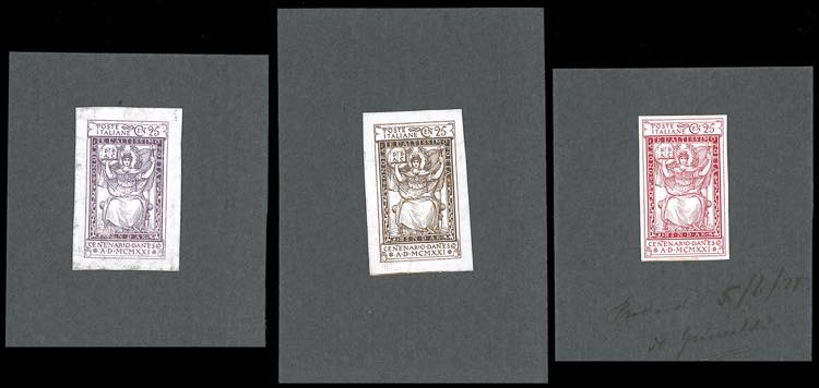 1921 - 25 cent. Dante Alighieri ... 