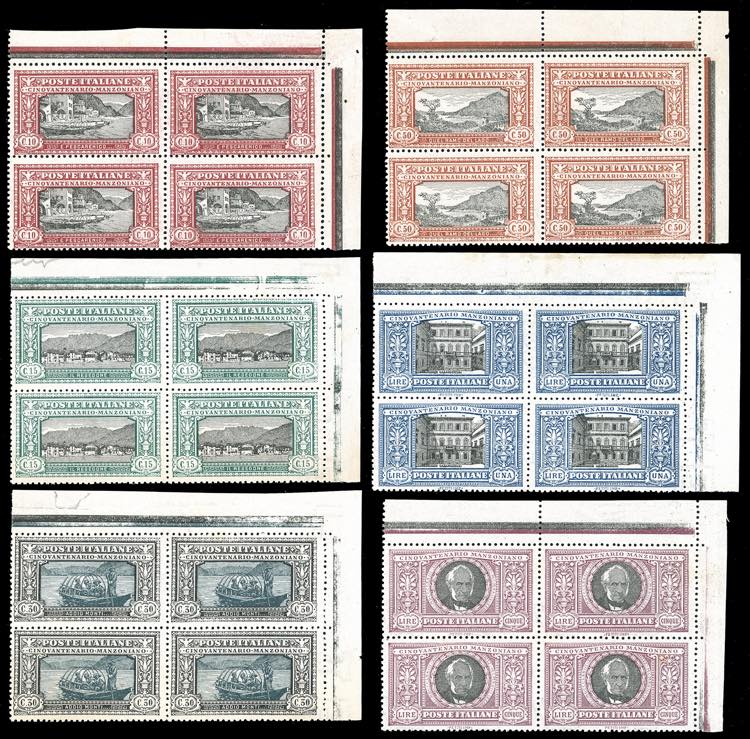 1923 - Manzoni, serie completa in ... 