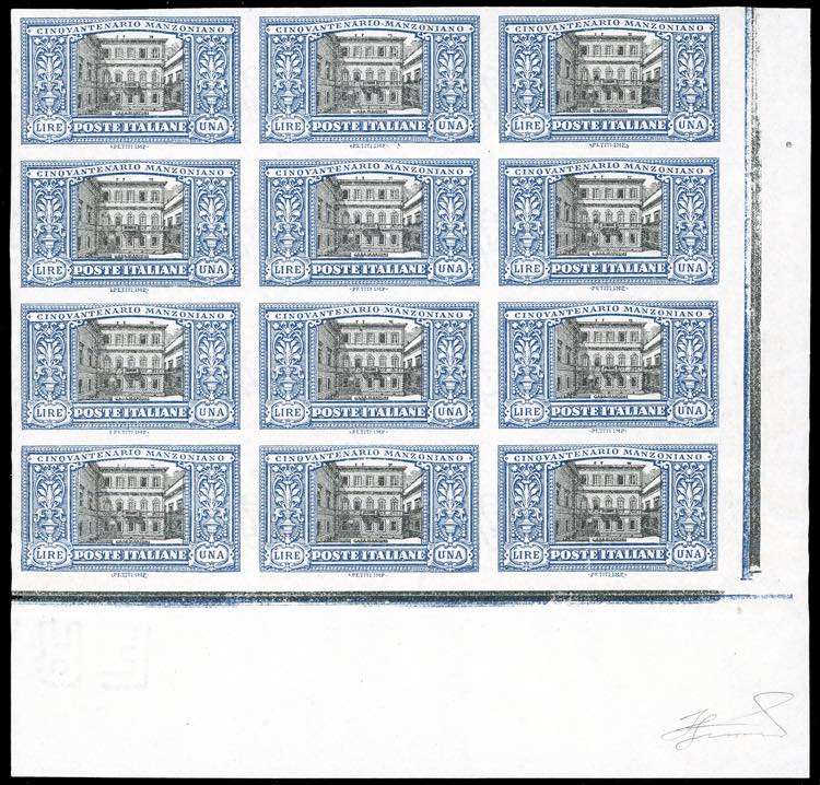 1923 - 1 lira Manzoni, non ... 