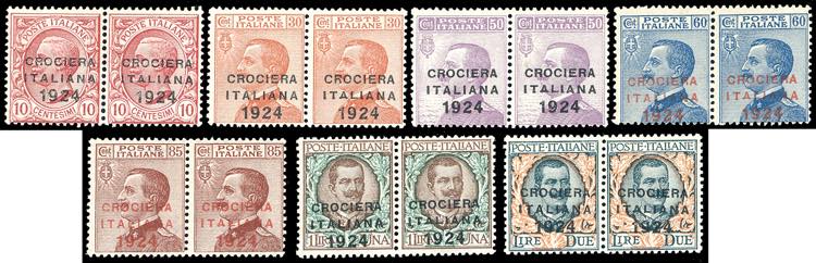 1924 - Crociera Italiana, serie ... 