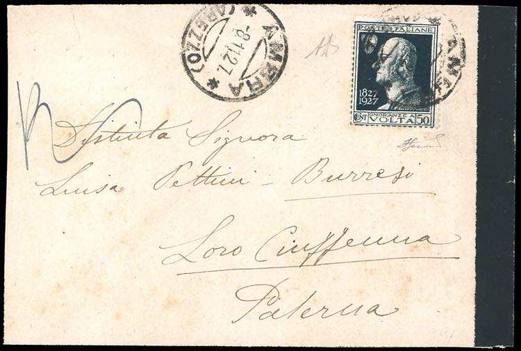 1927 - 50 cent. Volta, doppia ... 