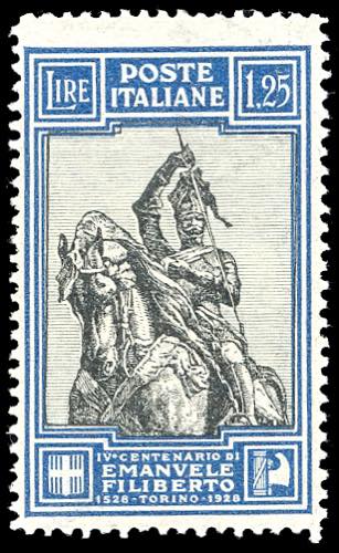 1928 - 1,25 lire Emanuele ... 