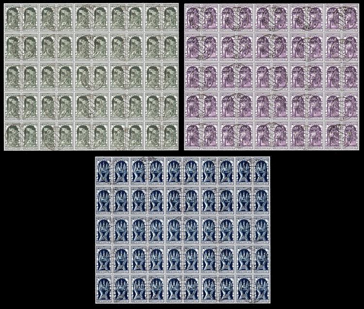 1934 - 1,75 + 1 lira, 2,55 + 2 ... 