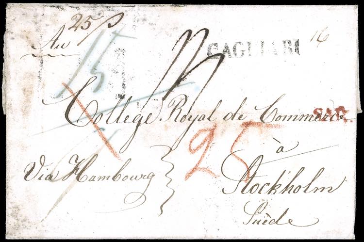 SARDEGNA-SVEZIA 1824 - Lettera ... 