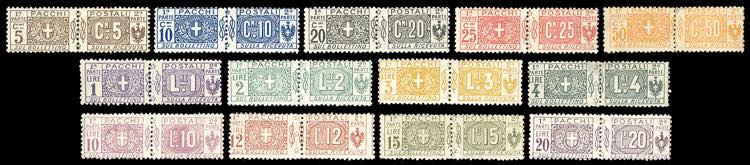 1914/22 - Nodo di Savoia, serie ... 