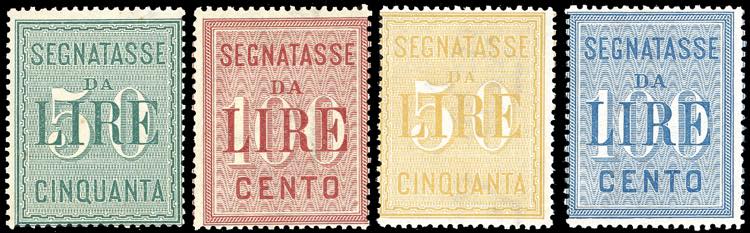 1884/1903 - 50 e 100 lire, alti ... 