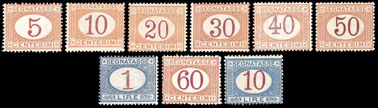 1890/94 - Colori cambiati, serie ... 