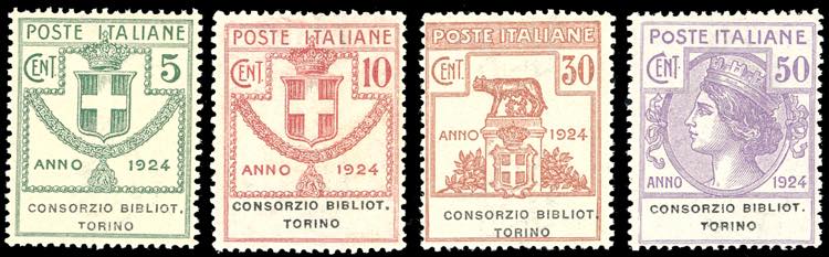 CONSORZIO BIBLIOT. TORINO 1924 - ... 