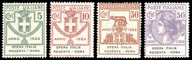 OPERA ITALIA REDENTA-ROMA 1924 - ... 
