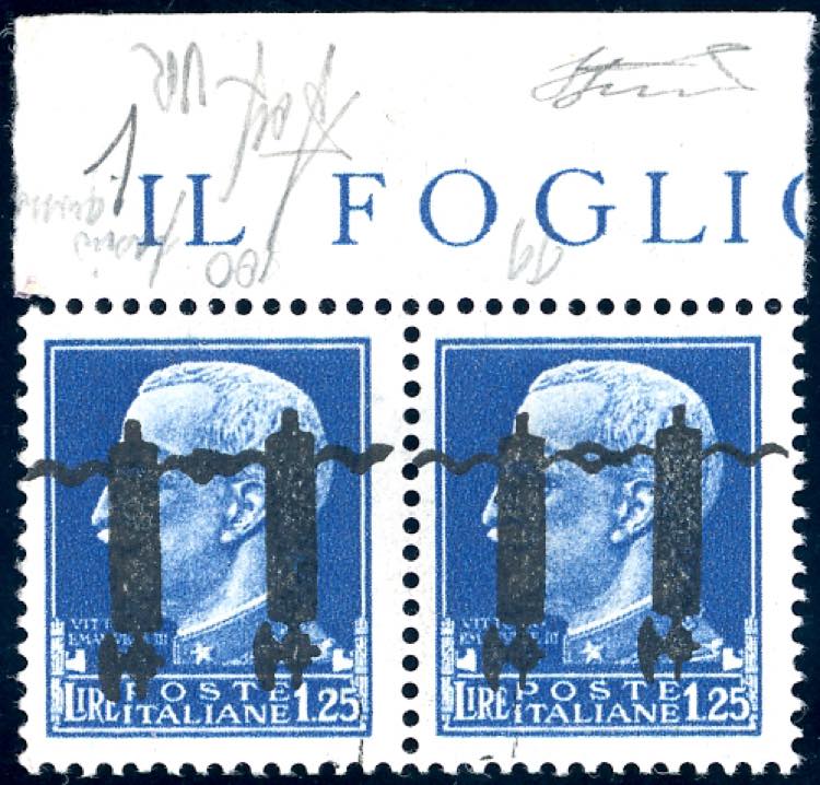 1944 - 1,25 lire doppia ... 