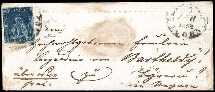 TOSCANA-SLOVACCHIA 1852 - 6 crazie ... 