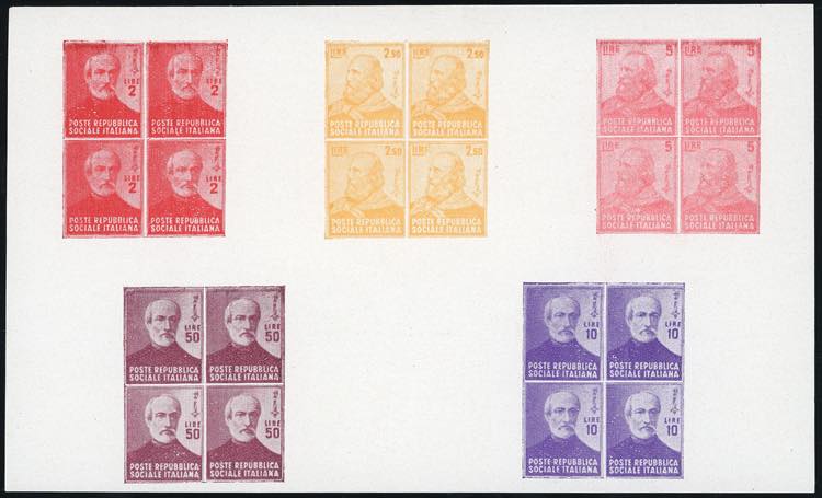 1944 - Mazzini e Garibaldi, prove ... 