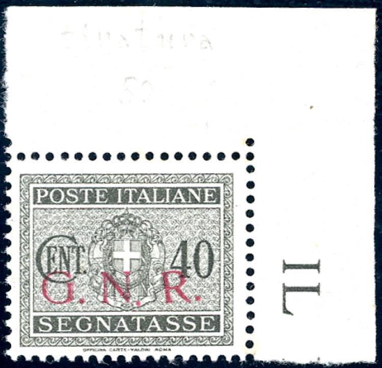 1943 - 40 cent., soprastampa ... 