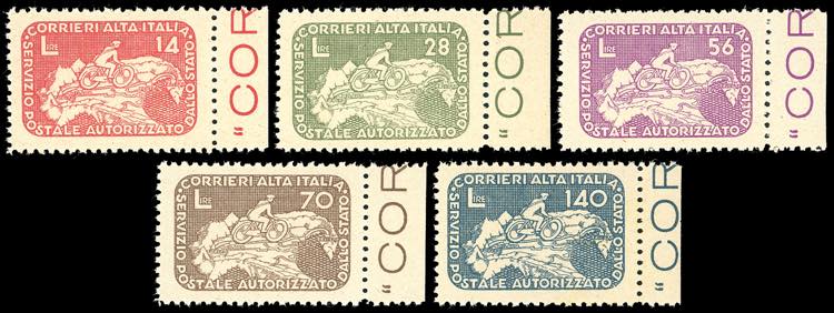 CORALIT 1945 - Ciclista, serie ... 
