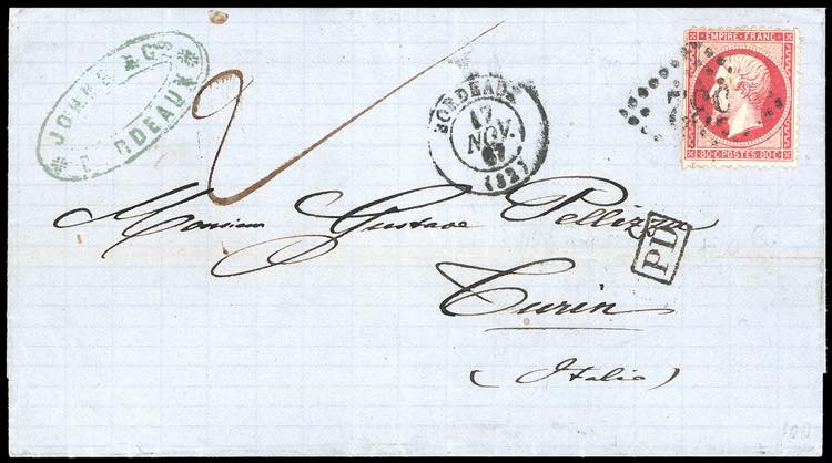 REGNO DITALIA-FRANCIA 1867 - 80 ... 