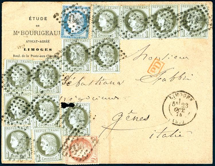 REGNO DITALIA-FRANCIA 1874 - 1 ... 