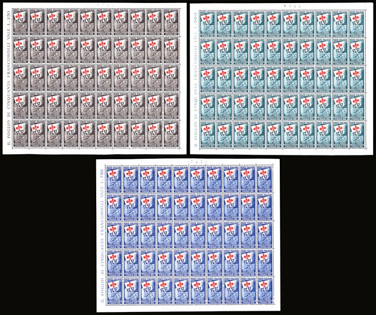 1951 - Ginnici, serie completa ... 