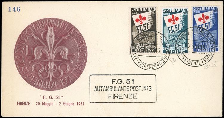 1951 - Ginnici, serie completa ... 