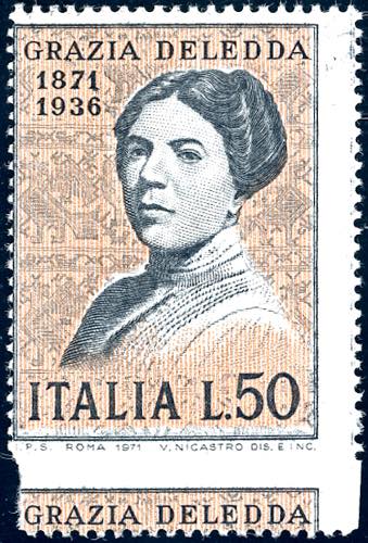 1971 - 50 lire Deledda, ... 