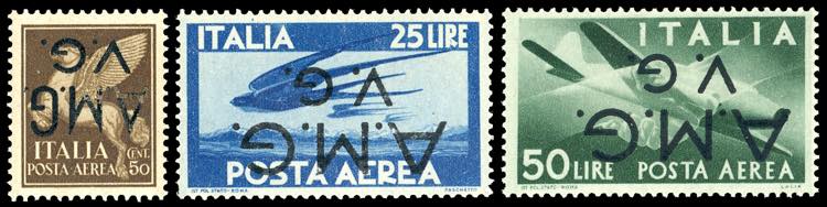 POSTA AEREA 1945 - 50 cent., 25 ... 