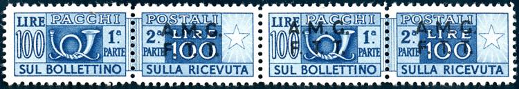PACCHI POSTALI 1947 - 100 lire, ... 