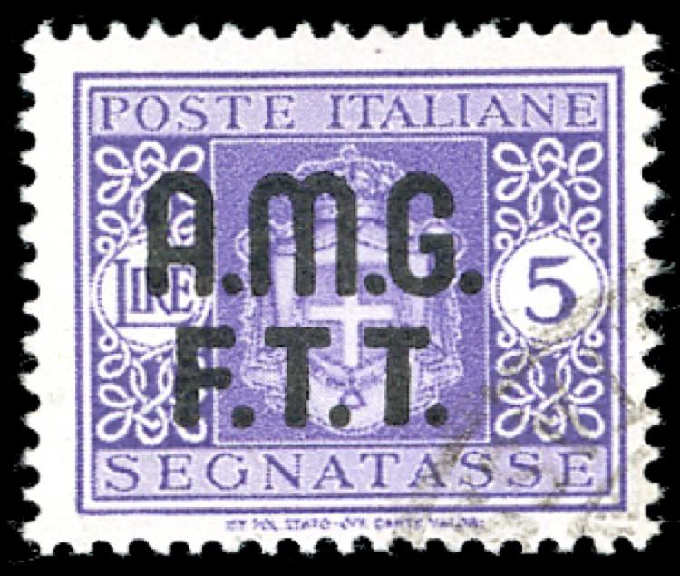 SEGNATASSE 1947 - 5 lire, senza ... 