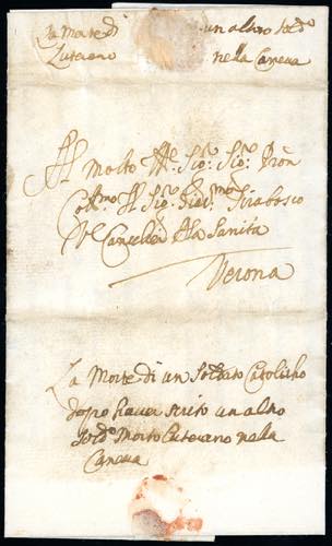 1716 - Lettera scritta dal ... 