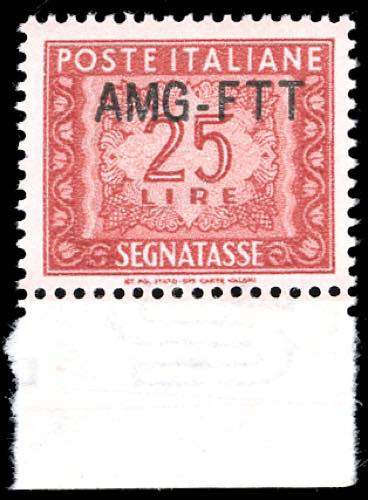 SEGNATASSE 1954 - 25 lire, nuovi ... 