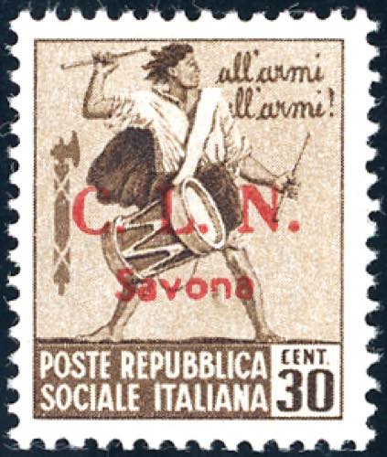 SAVONA 1945 - 30 cent. ... 