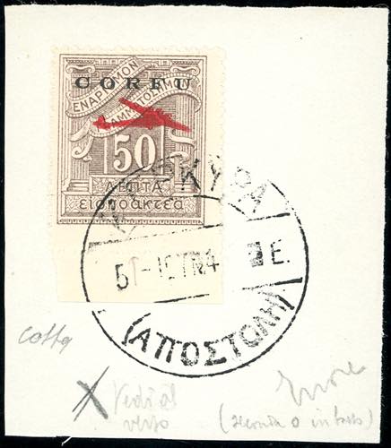 CORFU POSTA AEREA 1941 - 50 l. ... 