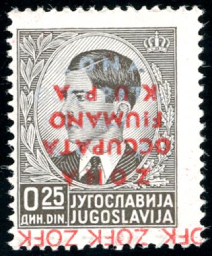 ZONA FIUMANO KUPA 1941 - 25 p., ... 