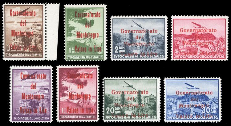 MONTENEGRO POSTA AEREA 1942 - ... 