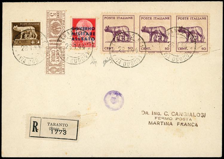 OCCUPAZIONE AMERICANA AMGOT NAPOLI ... 