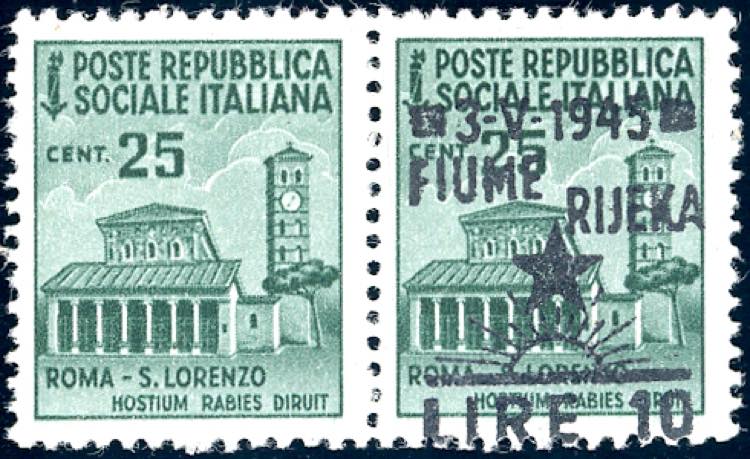 OCCUPAZIONE JUGOSLAVA FIUME 1945 - ... 