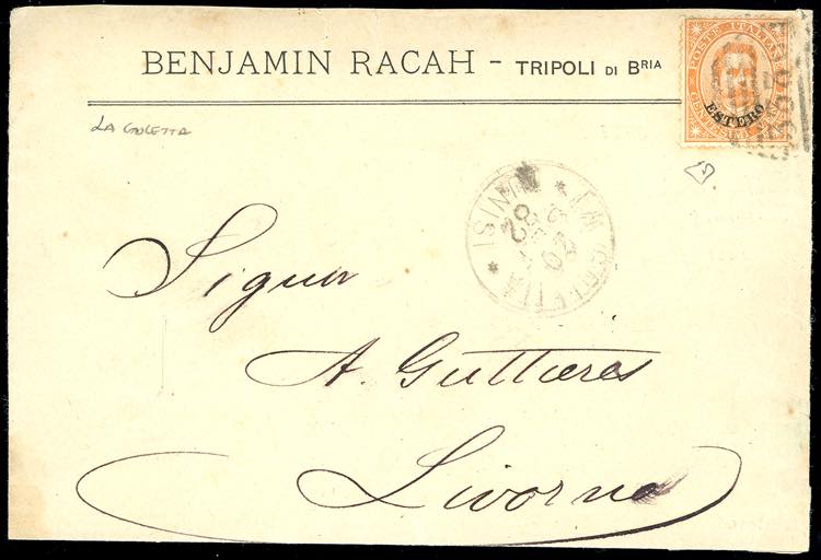 LA GOLETTA, numerale a sbarre ... 