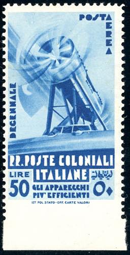 POSTA AEREA 1933 - 50 lire ... 