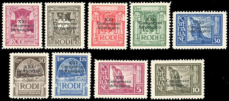 1930 - Congresso Idrologico, serie ... 