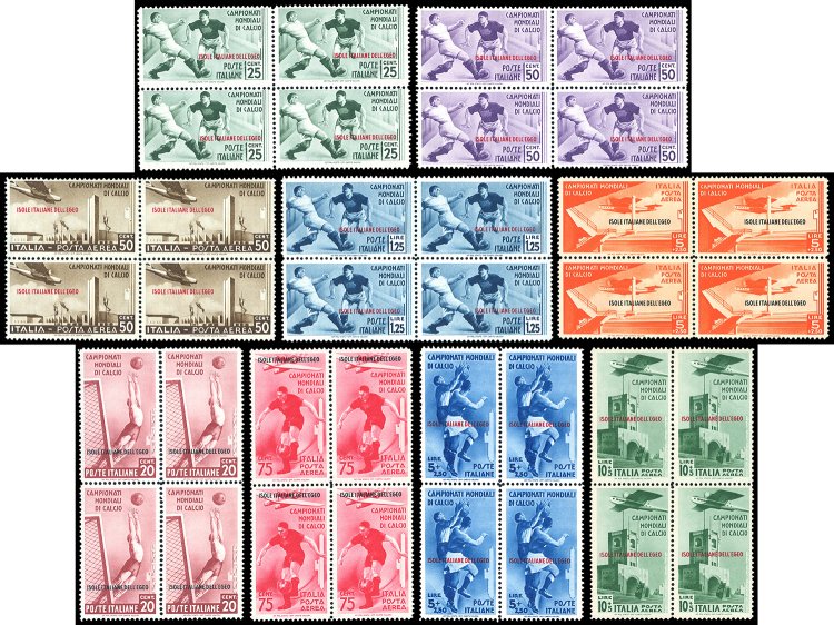 1934 - Mondiali di calcio, serie ... 