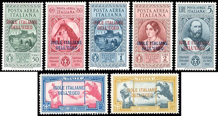 POSTA AEREA 1932 - Garibaldi, ... 