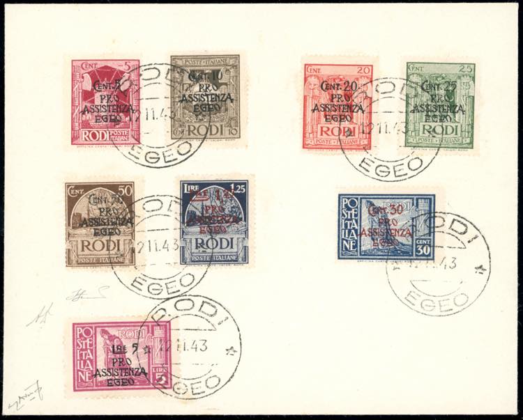 OCCUPAZIONE TEDESCA EGEO 1943 - 5 ... 