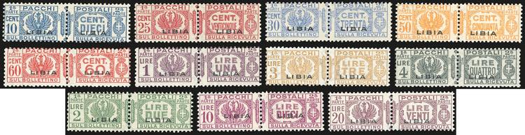 PACCHI POSTALI 1927/37 - Fasci al ... 