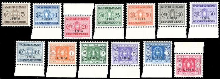 SEGNATASSE 1934 - Soprastampati, ... 