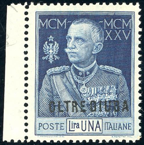 1925 - 1 lira azzurro Giubileo, ... 