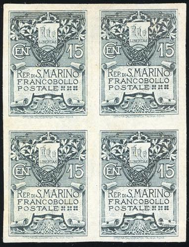 1907 - 15 cent. Stemma (48), prova ... 