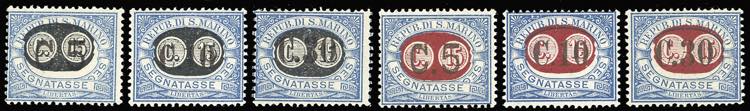 1931 - Mascherine soprastampa di ... 