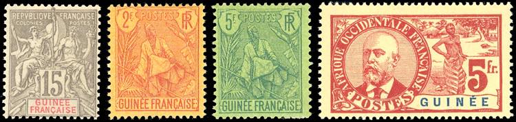 COLONIE FRANCESI-GUINEA 1900/1907 ... 